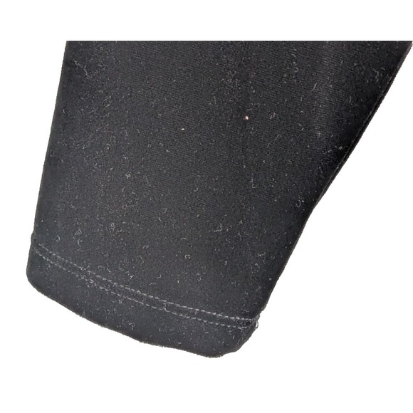 LAUREN RALPH LAUREN Black Velour Top SMALL Whimsey Goth Dark Fairy - Picture 7 of 11